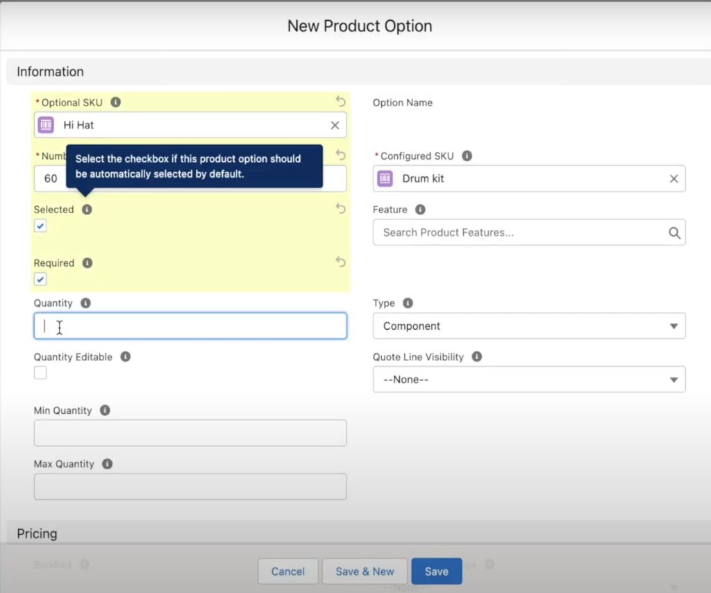 A Bundle in CPQ is essentially a main product that includes multiple related components or options. 