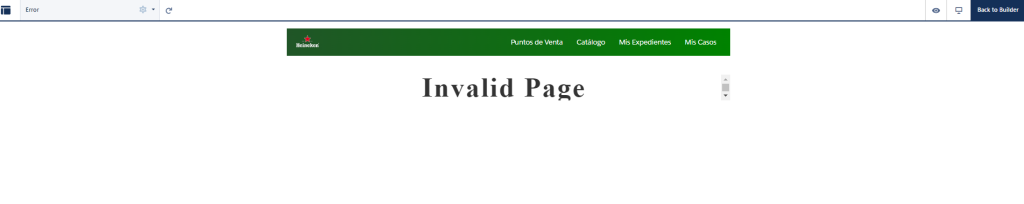 Invalid Page