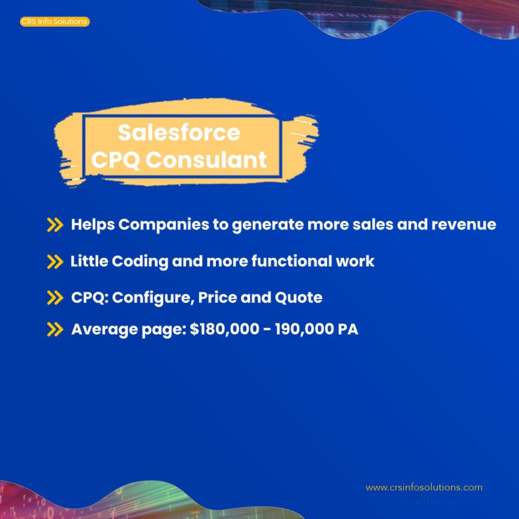 Salesforce CPQ Consultant - Top 5 Salesforce High Paying Jobs in 2025