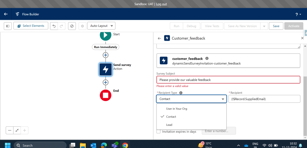 Flow Builder