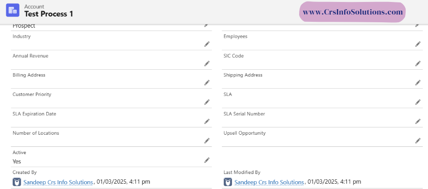 in this you can see the account status as Active.
