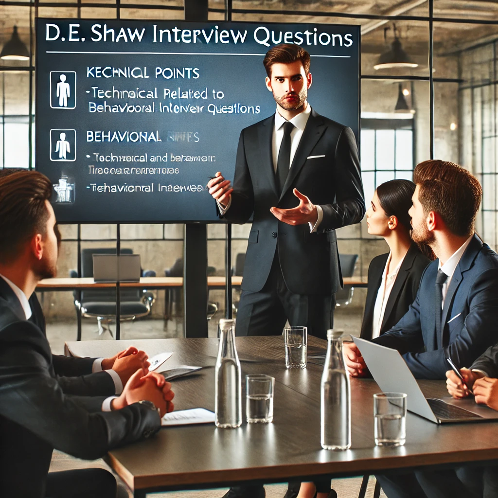 D E Shaw Interview Questions