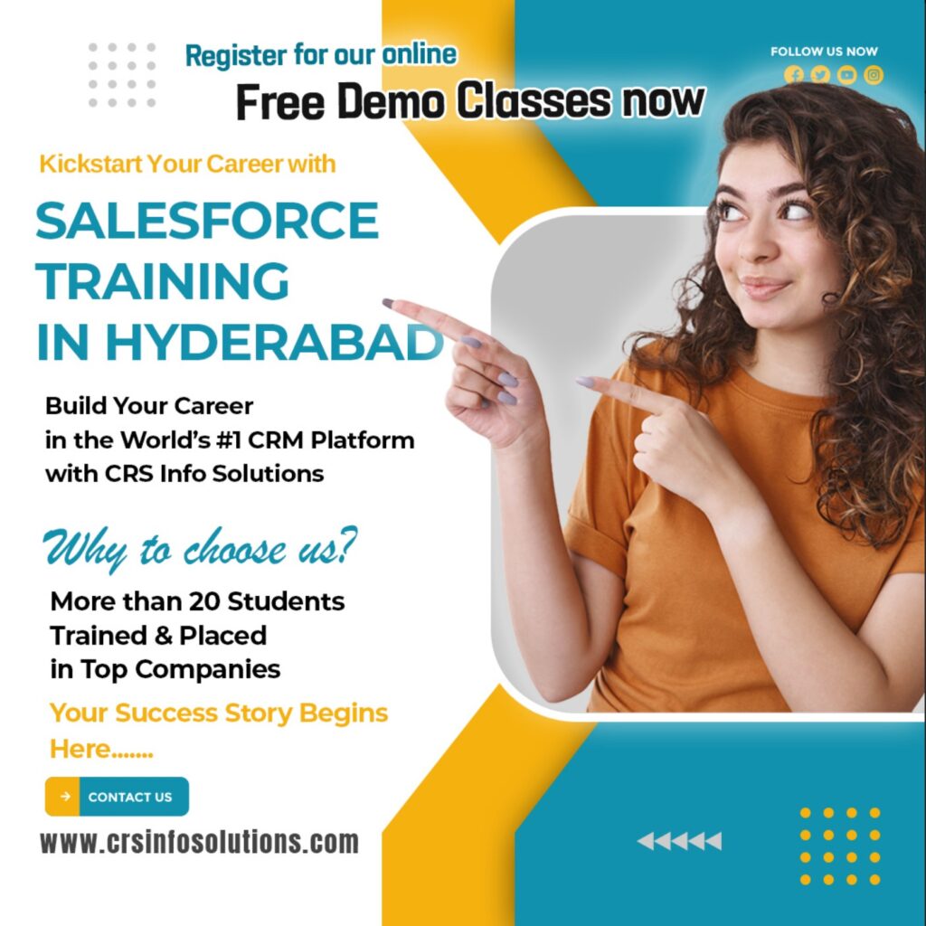 Salesforce Training institutes in Hyderabad 2025