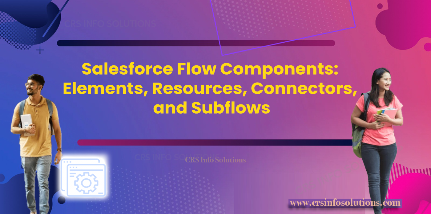 Salesforce Flow Components- Elements, Resources, Connectors, and Subflows