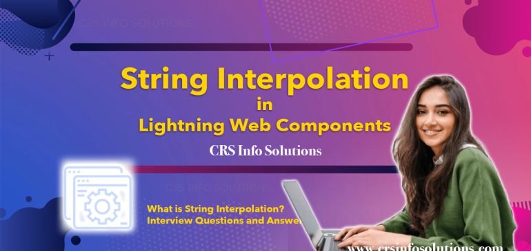String interpolation in LWC
