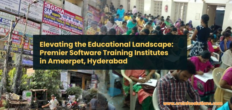 Premier Software Training Institutes in Ameerpet, Hyderabad