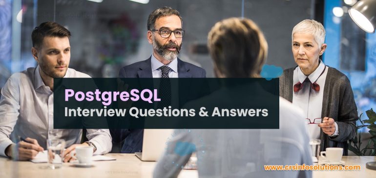 PostgreSQL Interview Questions and Answers
