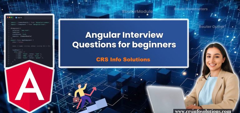 Angular Interview Questions For Beginners