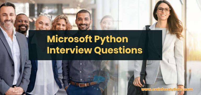 Microsoft Python Interview Questions